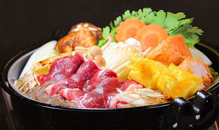 かもすき焼き(合鴨)